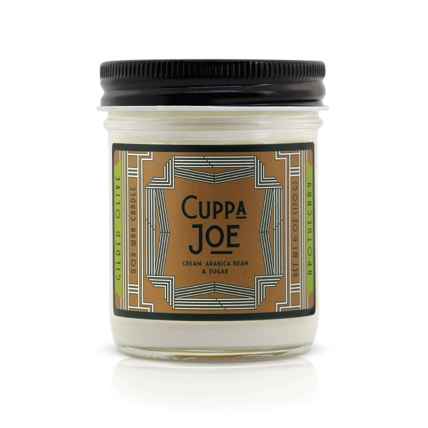 Soy Candle – Cuppa Joe – Fresh Cream, Coffee & Sugar