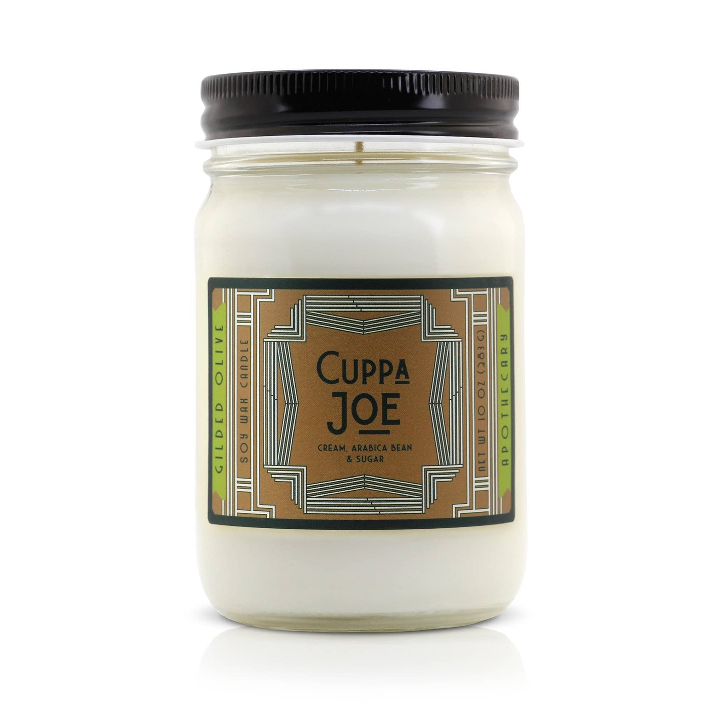 Soy Candle – Cuppa Joe – Fresh Cream, Coffee & Sugar