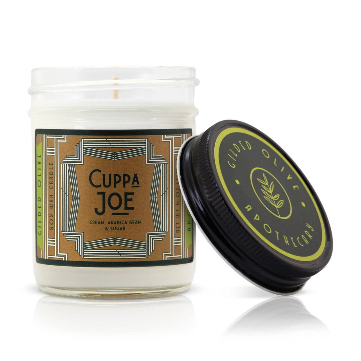 Soy Candle – Cuppa Joe – Fresh Cream, Coffee & Sugar