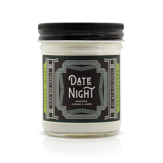 Soy Candle – Date Night – Orange, Jasmine & Sandalwood