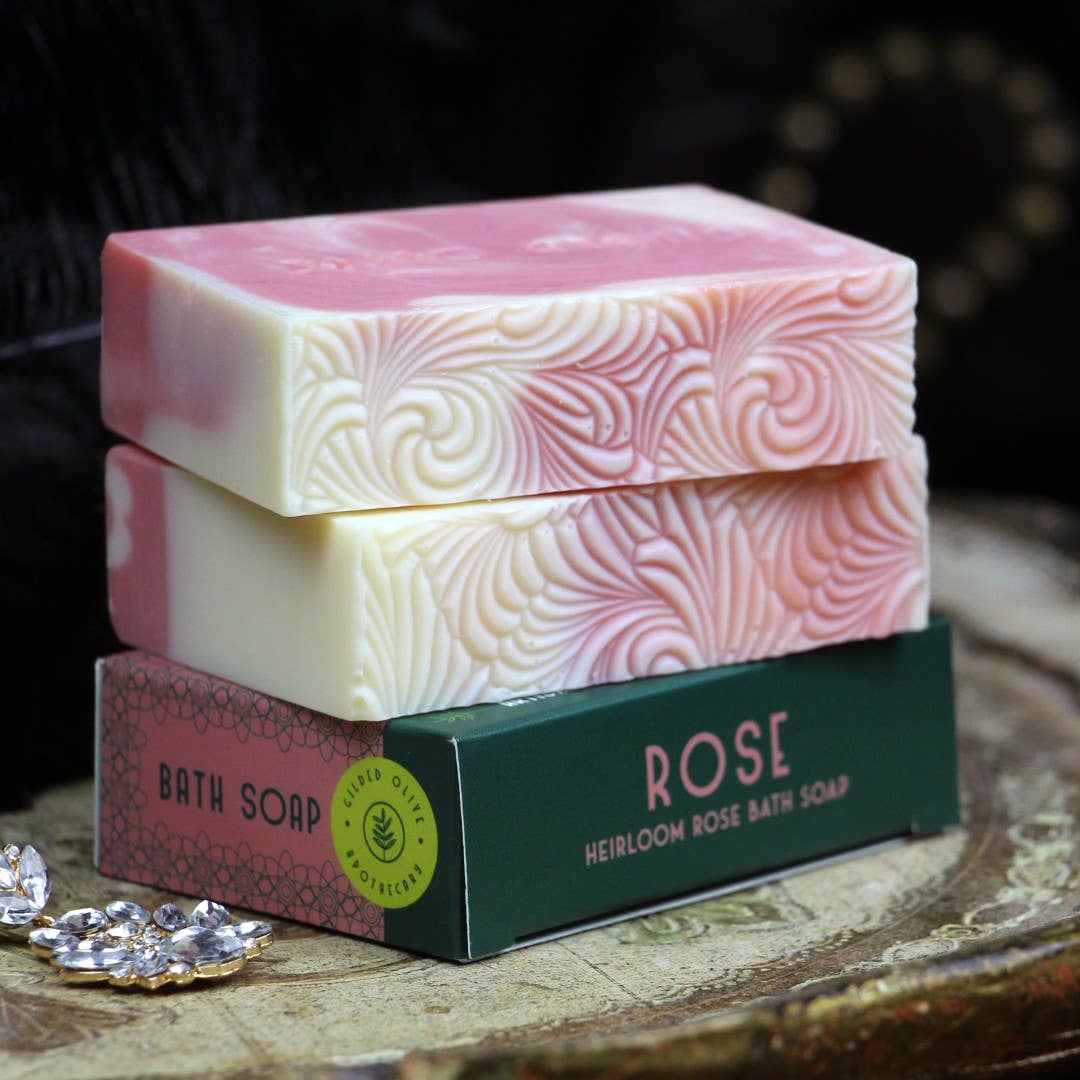 Handmade Soap – Rose – Living Roses & Subtle Greenery