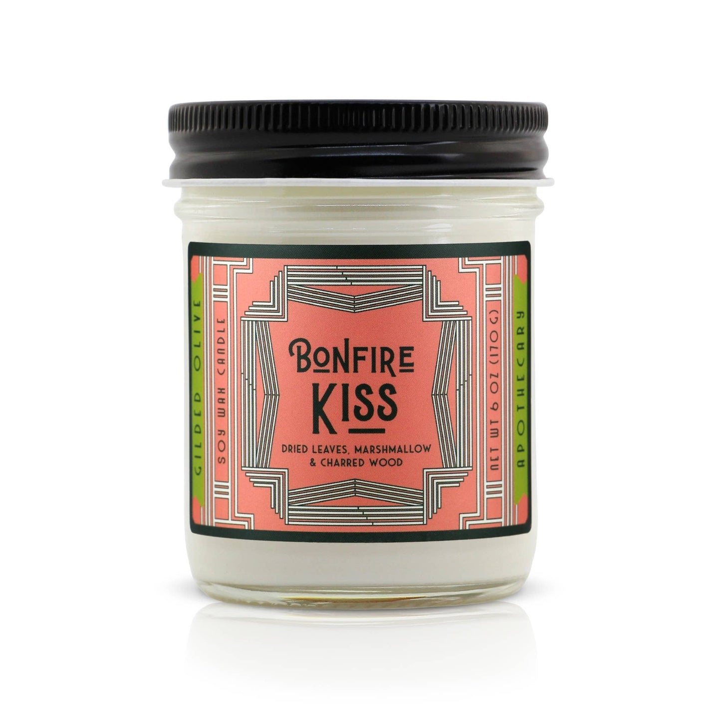Soy Candle – Bonfire Kiss – Dried Leaves & Marshmallows