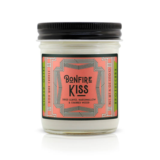 Soy Candle – Bonfire Kiss – Dried Leaves & Marshmallows