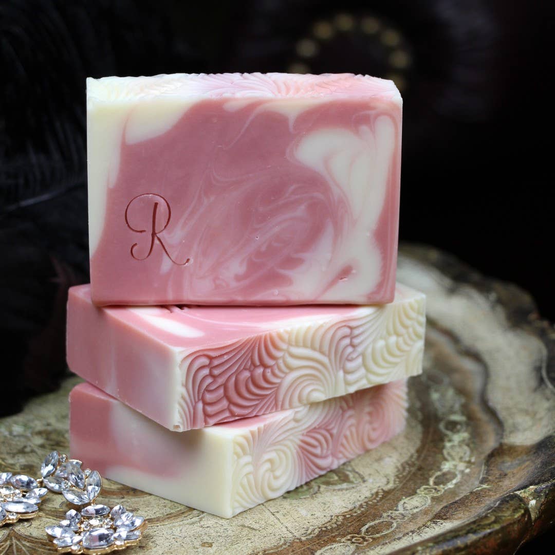 Handmade Soap – Rose – Living Roses & Subtle Greenery