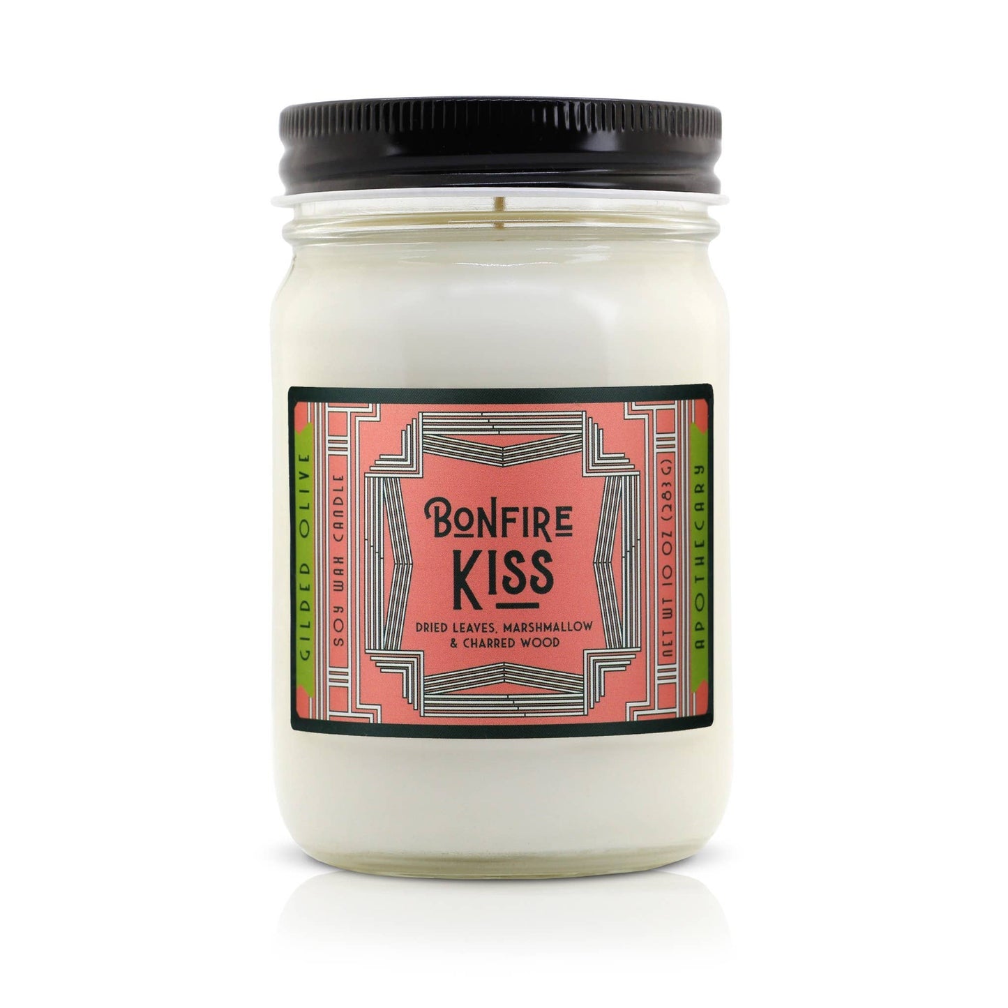 Soy Candle – Bonfire Kiss – Dried Leaves & Marshmallows