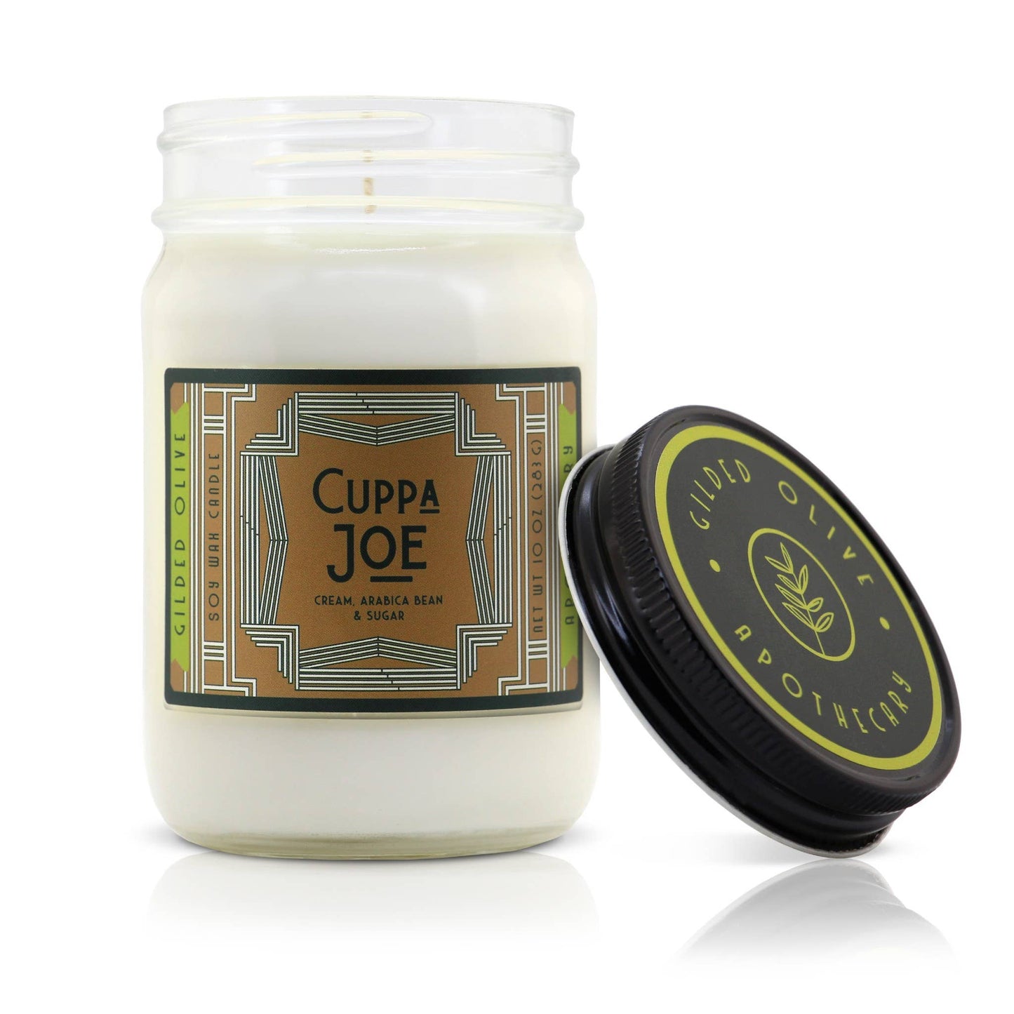Soy Candle – Cuppa Joe – Fresh Cream, Coffee & Sugar