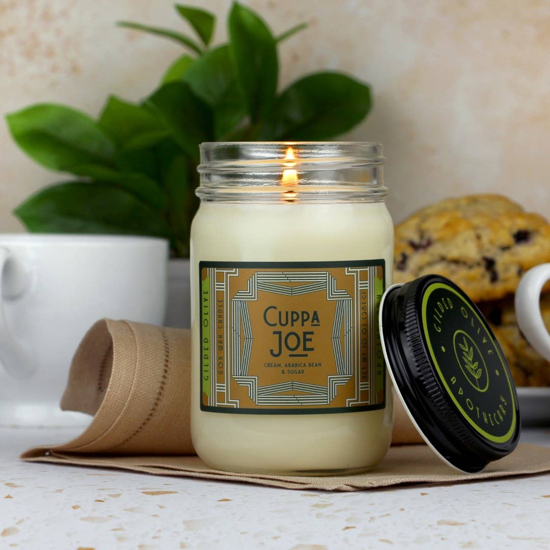 Soy Candle – Cuppa Joe – Fresh Cream, Coffee & Sugar