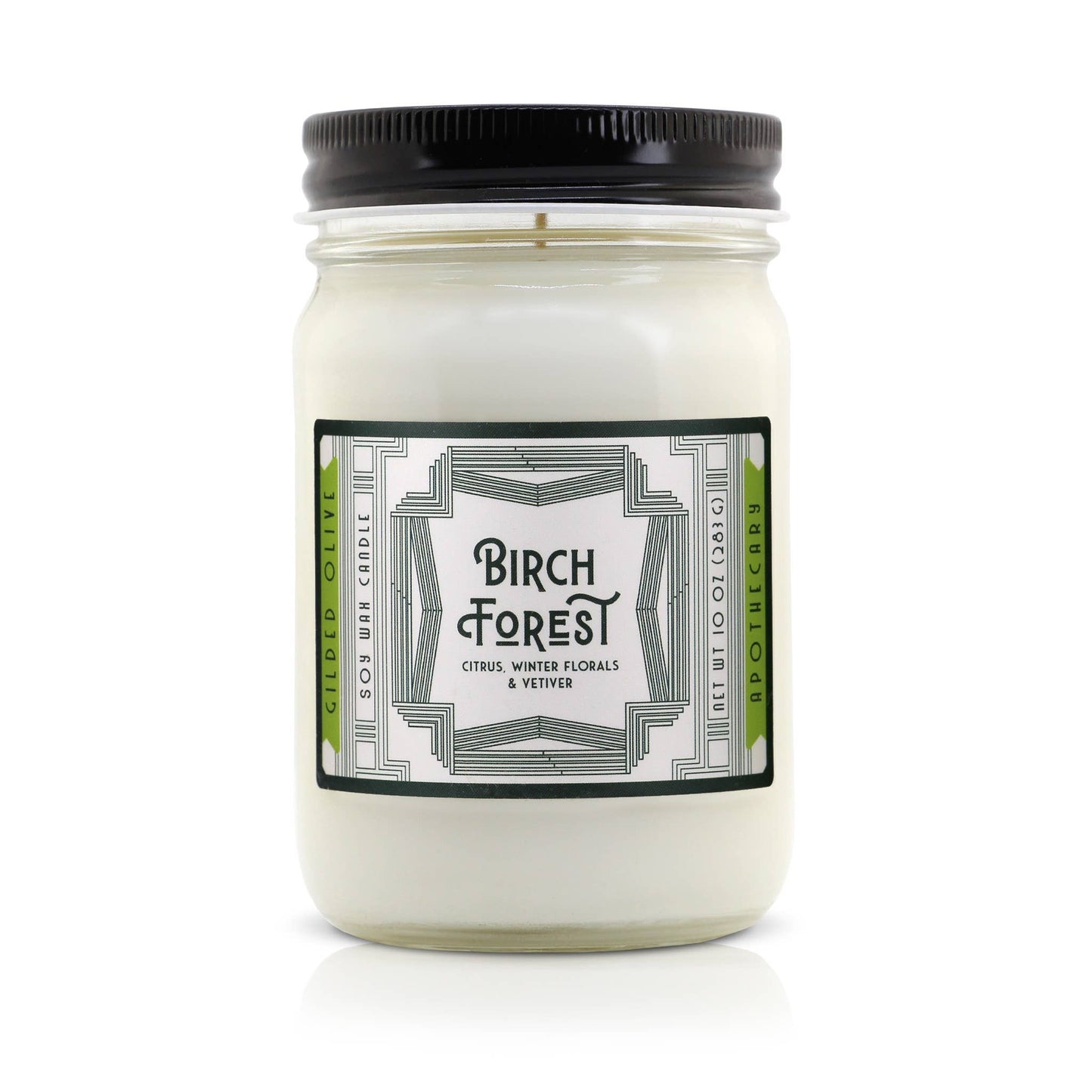 Soy Candle – Birch Forest – Bergamot, Florals & Vetiver