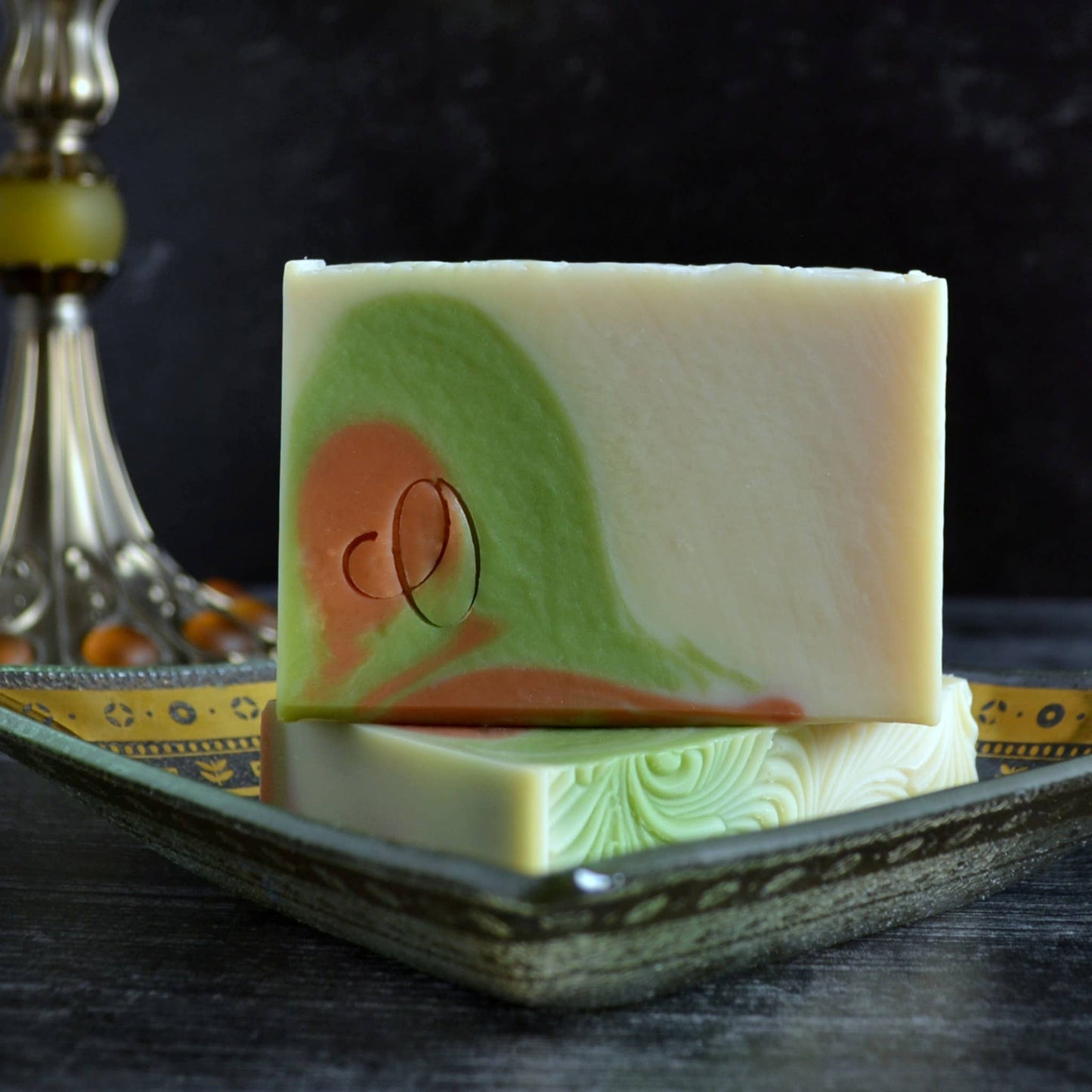 Handmade Soap – Olivia – Leafy Greens, Soft Vanilla & Musk